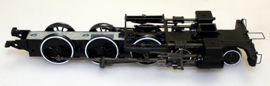 (image for) Chassis w/Wheels- White Trim (ON30 4-6-0)